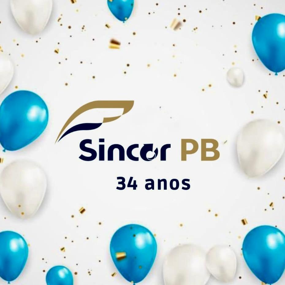Hoje o SINCOR-PB está em festa: 34 anos de fundação!