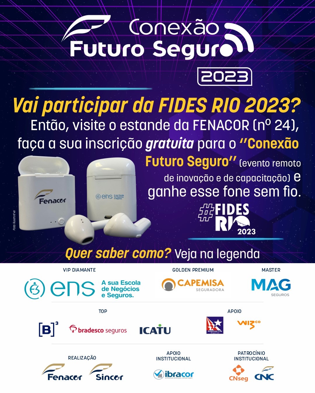 Conexão Futuro Seguro – 2023 – Visão do Mercado de Seguros Brasileiro.